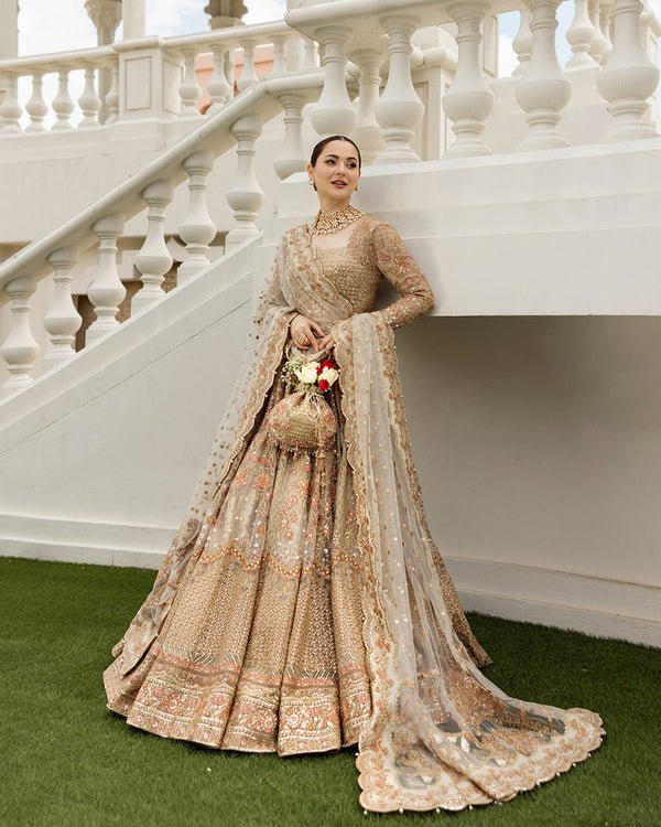 Jemina – Embroidered Net Pishwas Ensemble