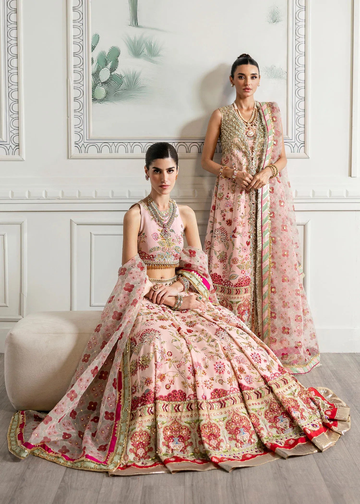 Crystal Chinoiserie by Crimson PK: Rose Pink Opulence