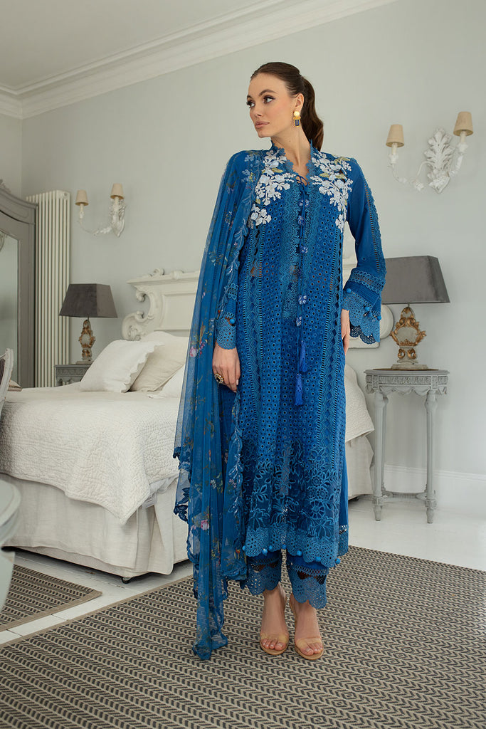 SOBIA NAZIR DESIGN 8A Luxury Lawn 2024 – Embroidered Outfit