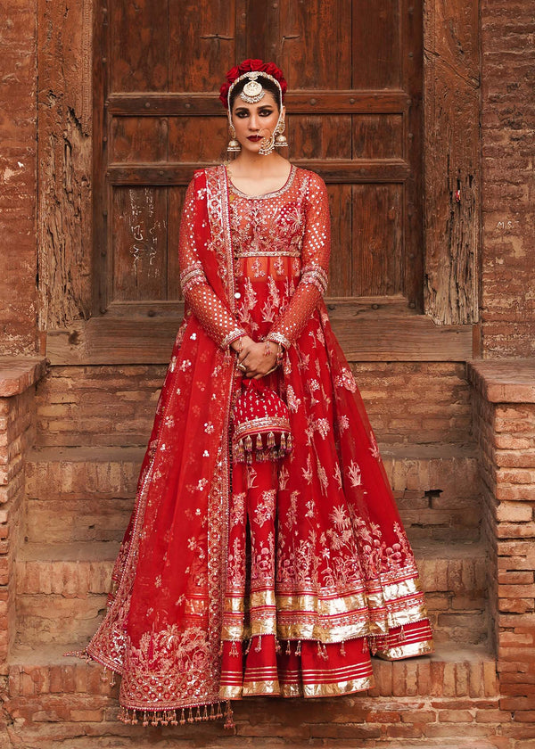 Red Wedding Dress | Ismat