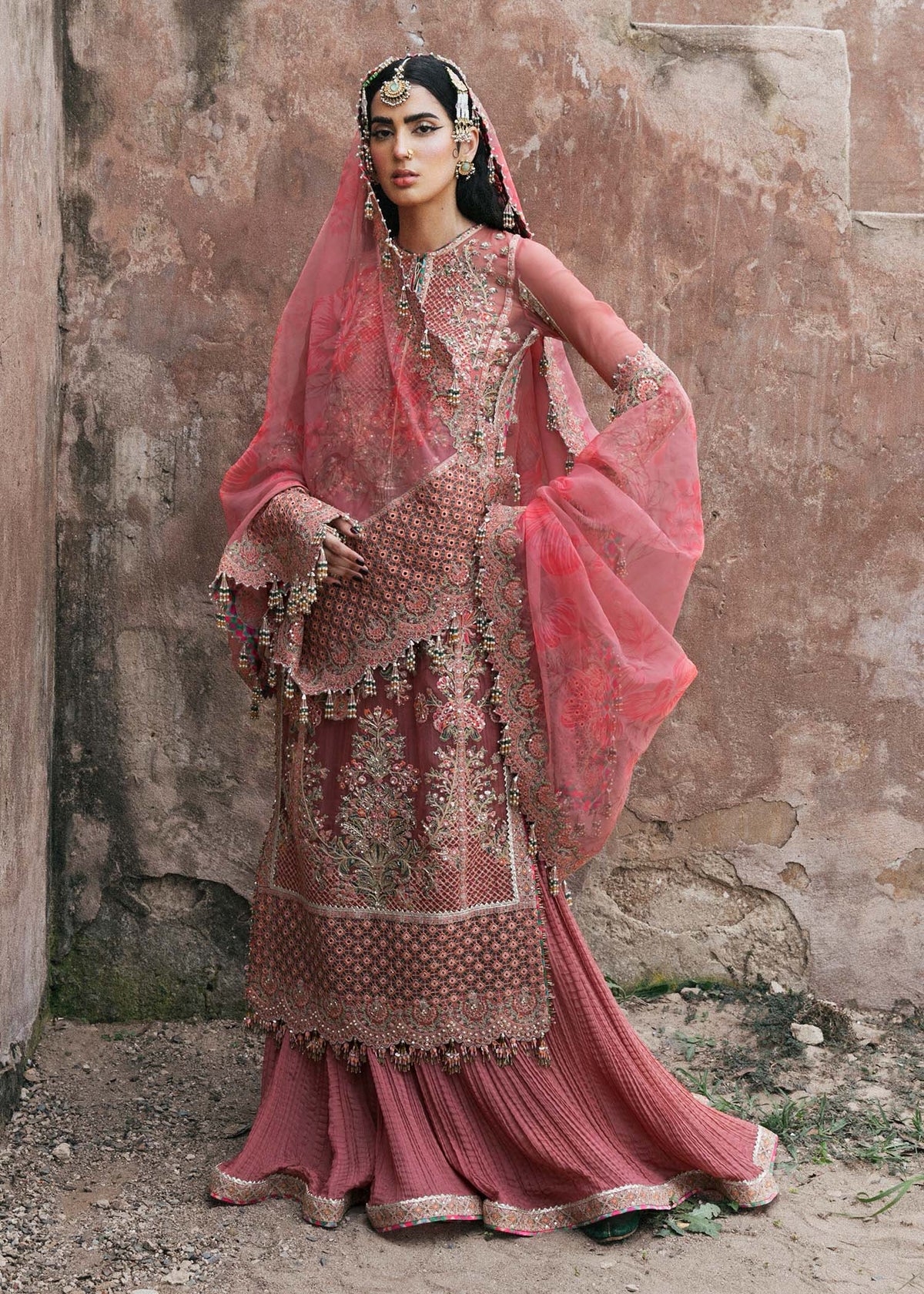 Hayat by Hussain Rehar – Luxury Embroidered Dress