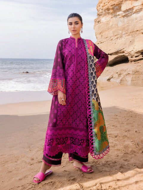 Zainab Chottani 24 NAYSA 4B Chikankari & Embroidered Dupatta