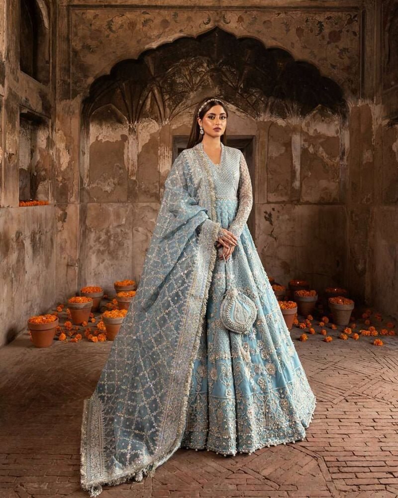 Hana By Faiza Saqlain - Stitched Pakistani Wedding Dress