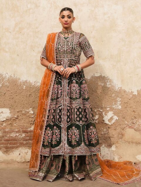 Fasana by Hussain Rehar – Luxury Engagement Dress & Bridal Sharara Set