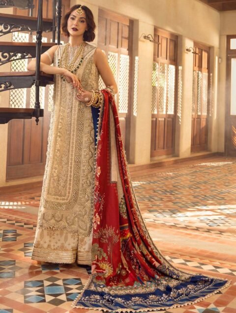 Crimson Archives from the Past – Luxury Handworked Party Dress
