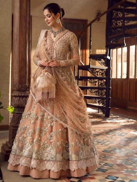 Crimson Ethereal Fantasy Wedding Dress – Custom Bridal Wear