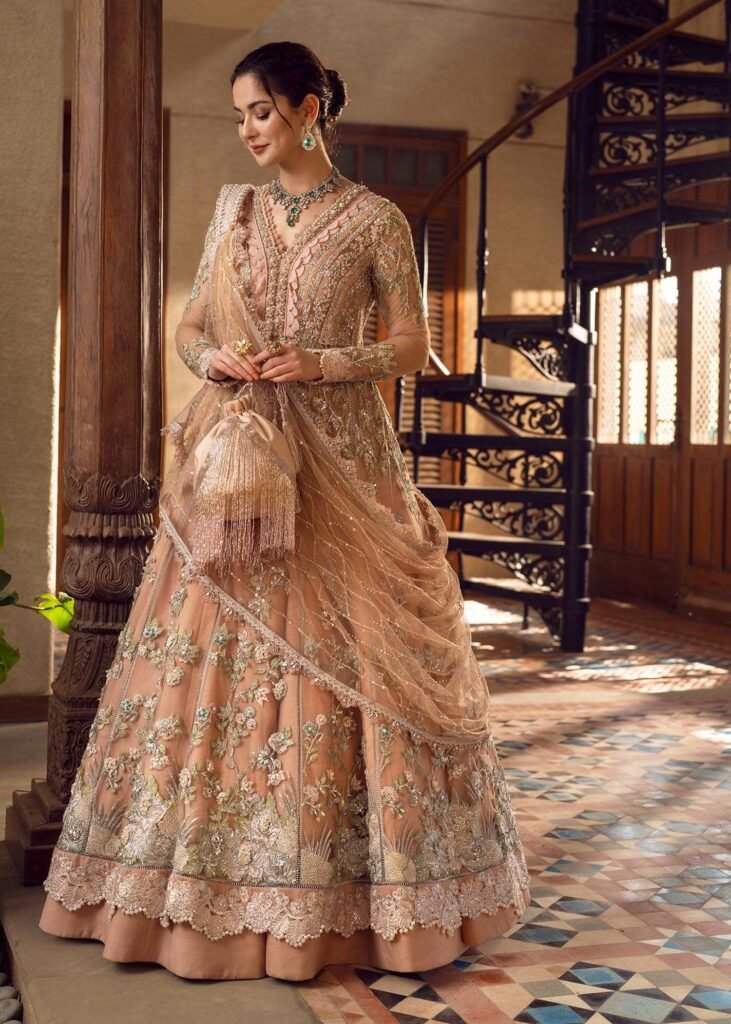 Crimson Ethereal Fantasy Wedding Dress – Custom Bridal Wear