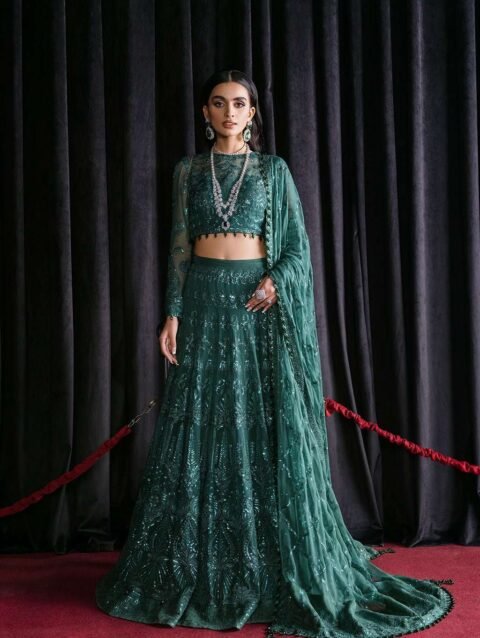 IMPERIAL IVY by Afrozeh – Luxury Embroidered Dress