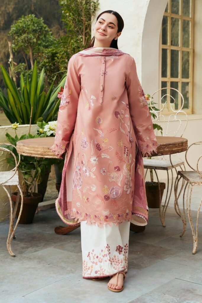 Hania in Modern Coco Embroidery – Signature Jabeen Style