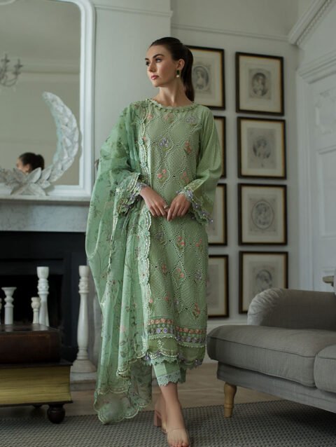 Sobia Nazir Luxury Lawn 2024 with Embroidery & Dupatta