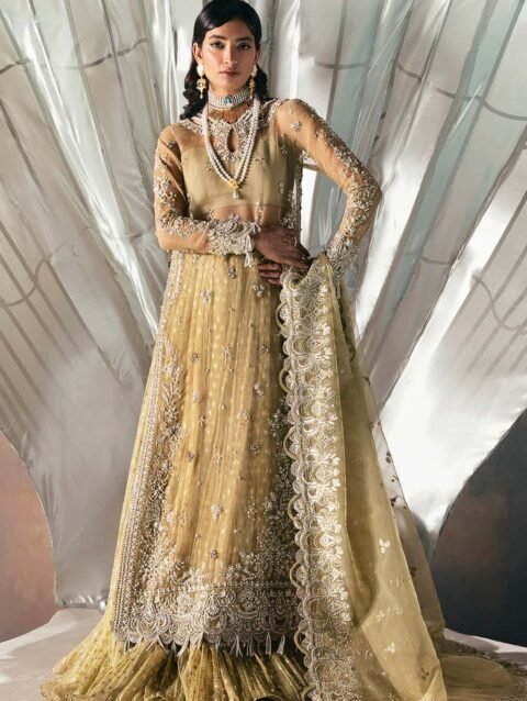 Adelle – 3 Piece Unstitched Embroidered Festive Suit