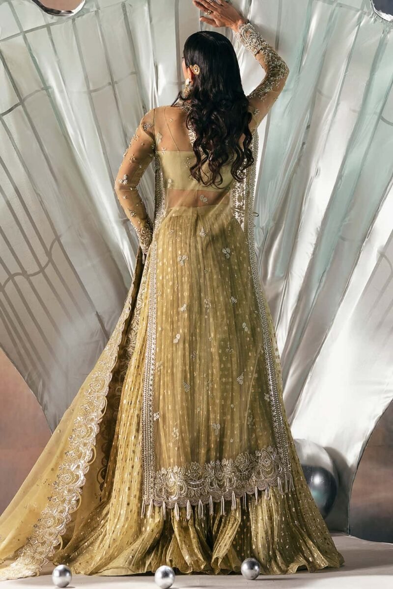 Adelle – 3 Piece Unstitched Embroidered Festive Suit - Image 3