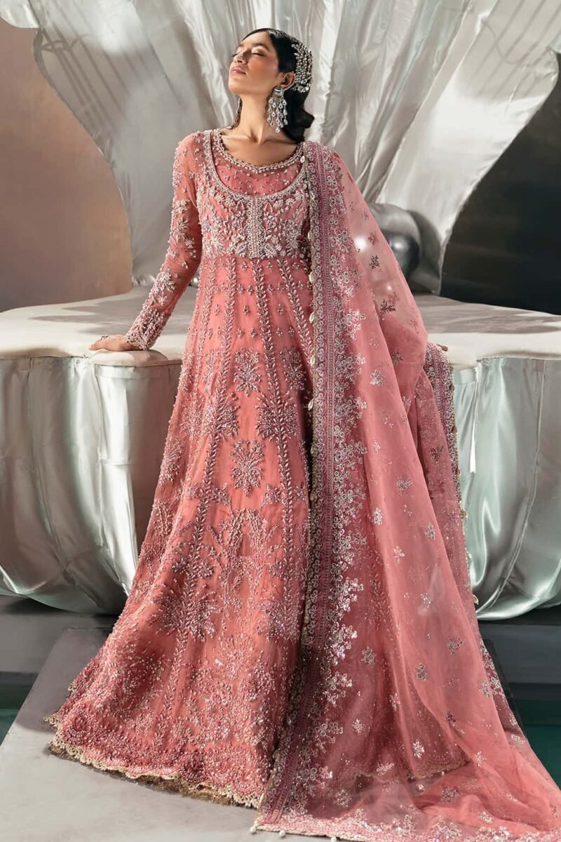 Felicia – 3 Piece Unstitched Embroidered Luxury Suit - Image 5