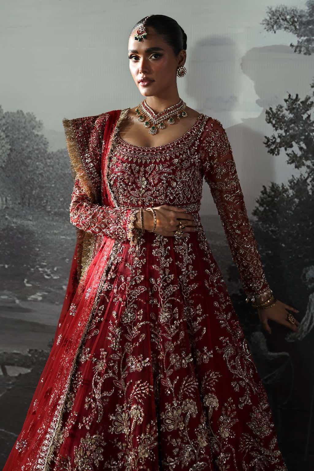 Anastasia – 3 Piece Unstitched Embroidered Luxury Suit