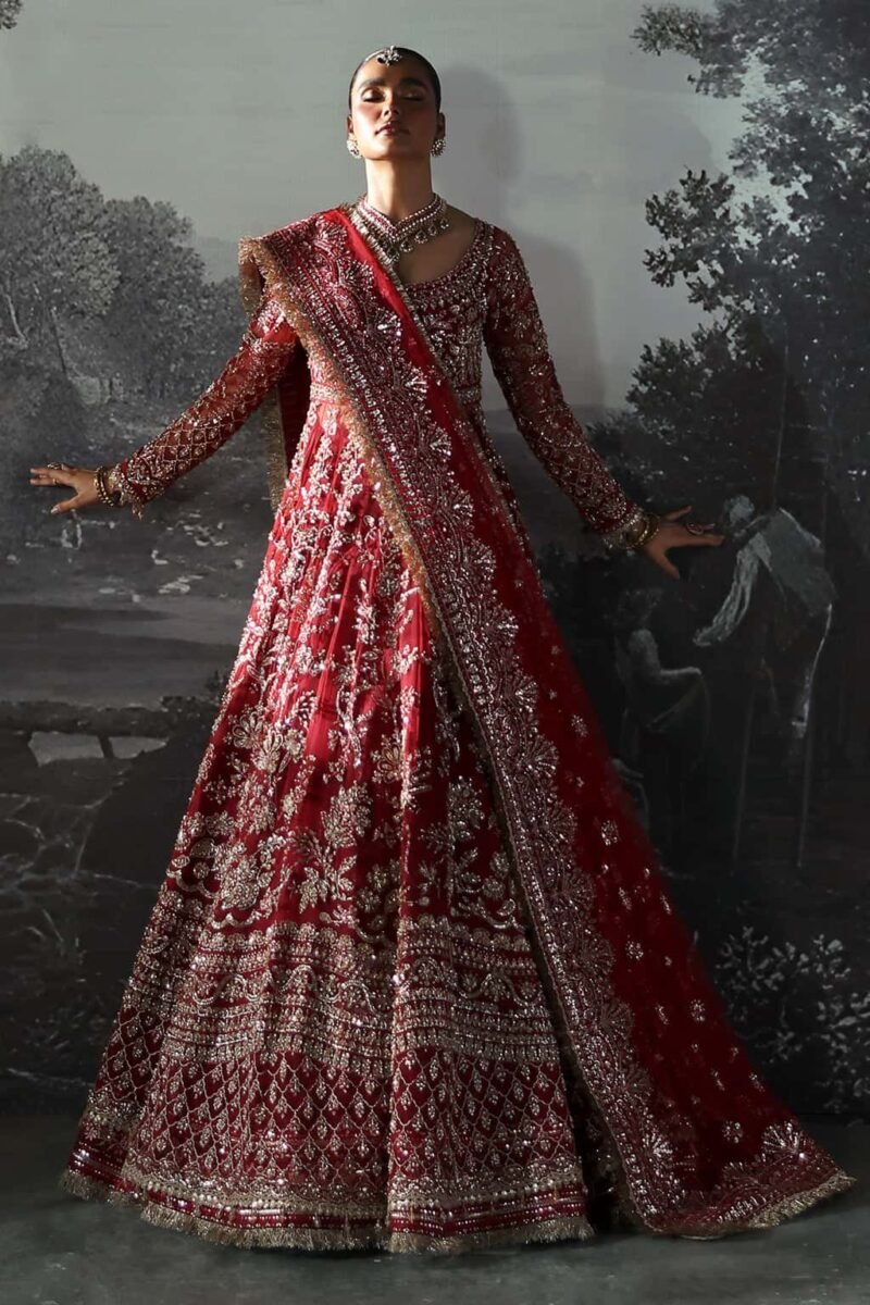 Anastasia – 3 Piece Unstitched Embroidered Luxury Suit - Image 4