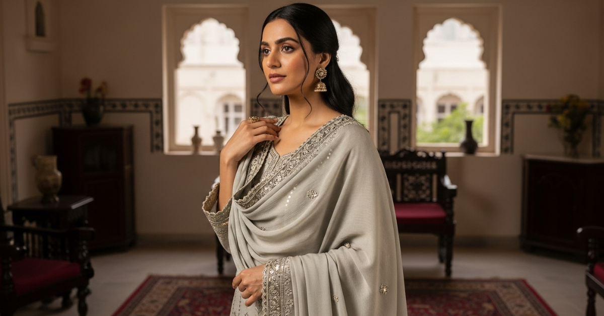 How to Wear a Dupatta on Salwar Kameez